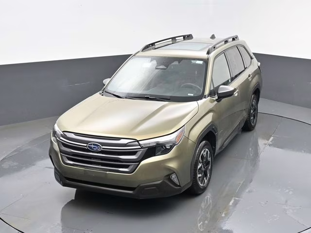 2025 Autumn Green Metallic Subaru Forester Premium AWD SUV