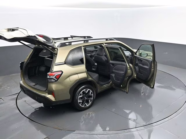 2025 Autumn Green Metallic Subaru Forester Premium AWD SUV
