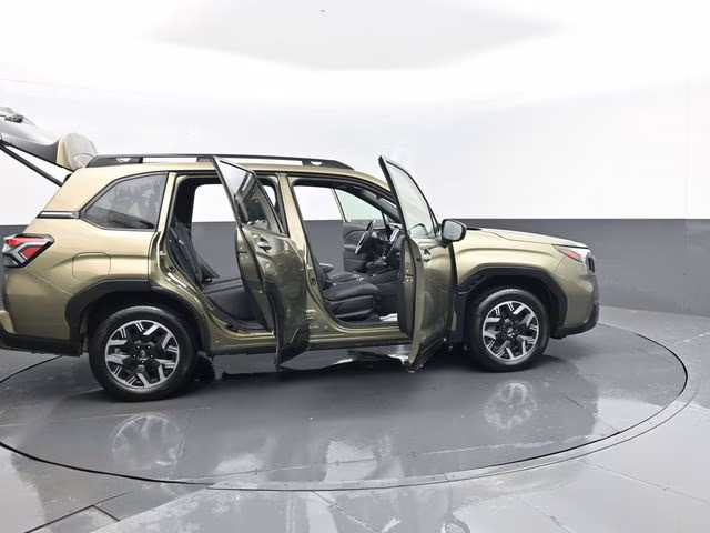 2025 Autumn Green Metallic Subaru Forester Premium AWD SUV