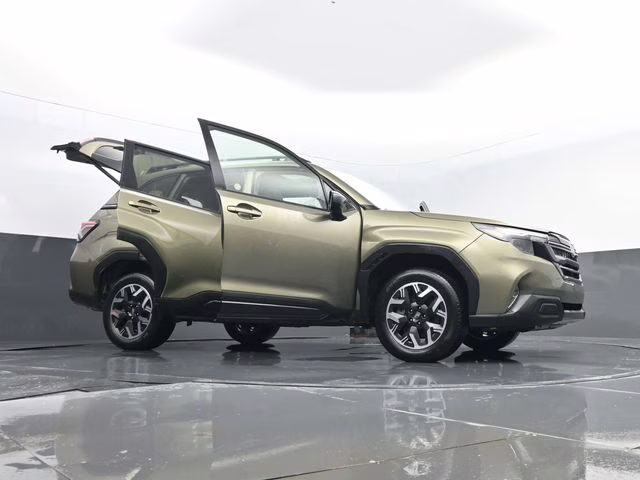 2025 Autumn Green Metallic Subaru Forester Premium AWD SUV