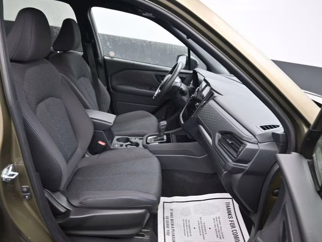 2025 Autumn Green Metallic Subaru Forester Premium AWD SUV