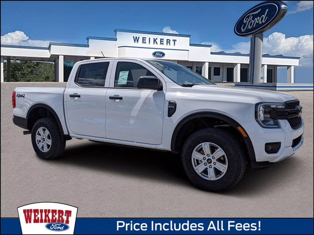 2026 Oxford White Ford Ranger XL 4X4 Truck