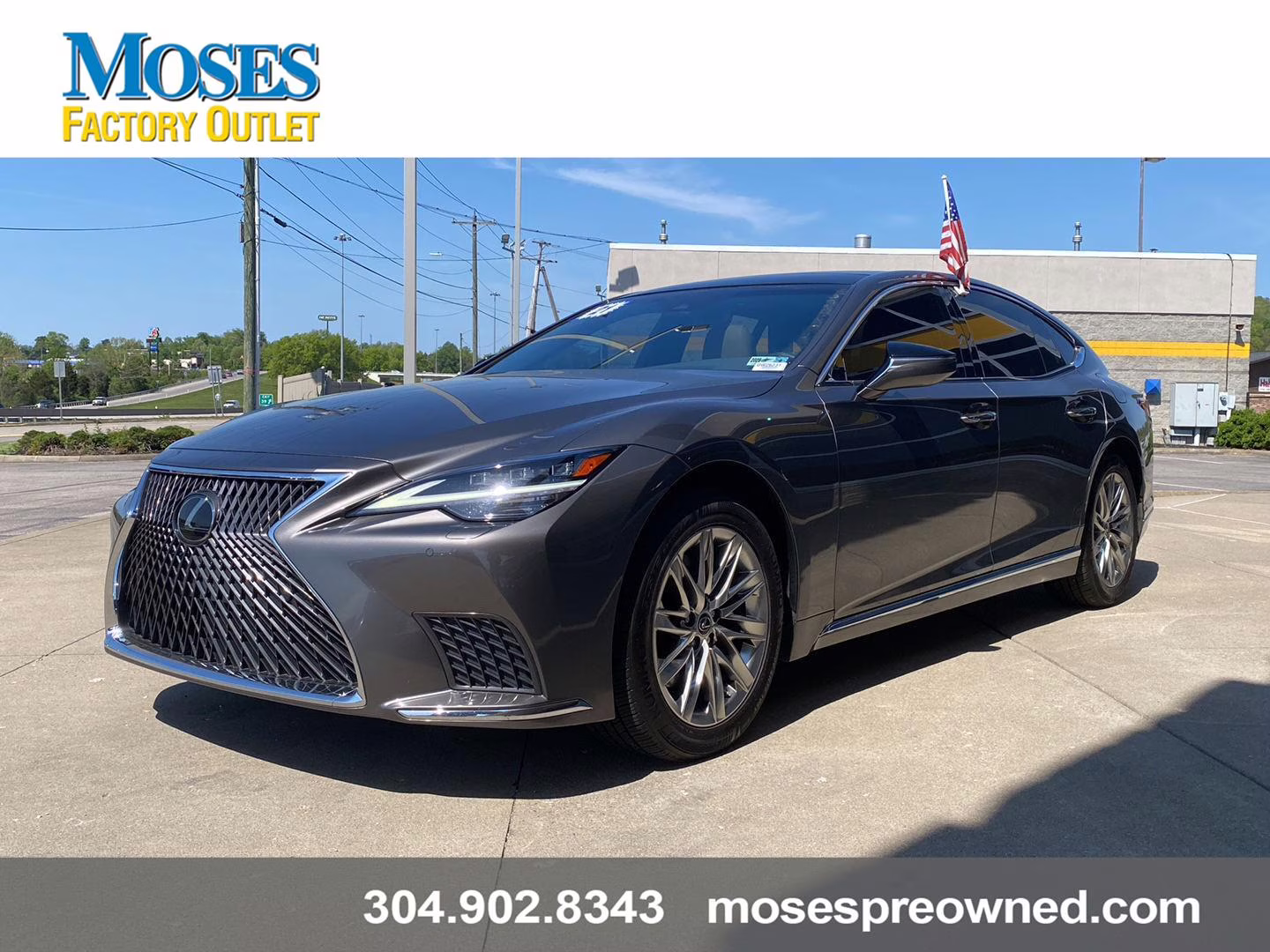 2021 Manganese Luster Lexus LS LS 500 AWD Sedan