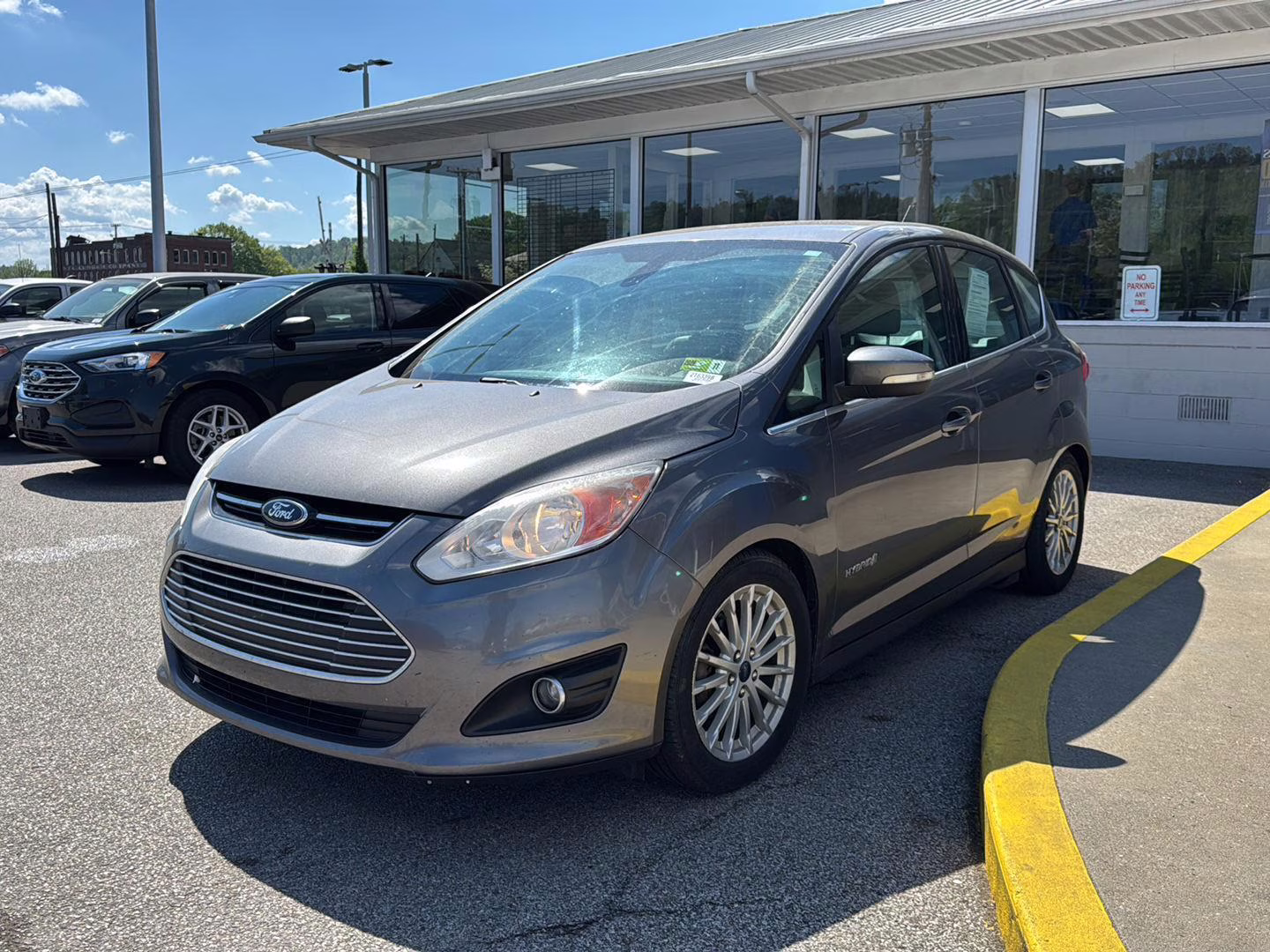 2014 Sterling Gray Metallic Ford C-Max Hybrid SEL FWD Hatchback