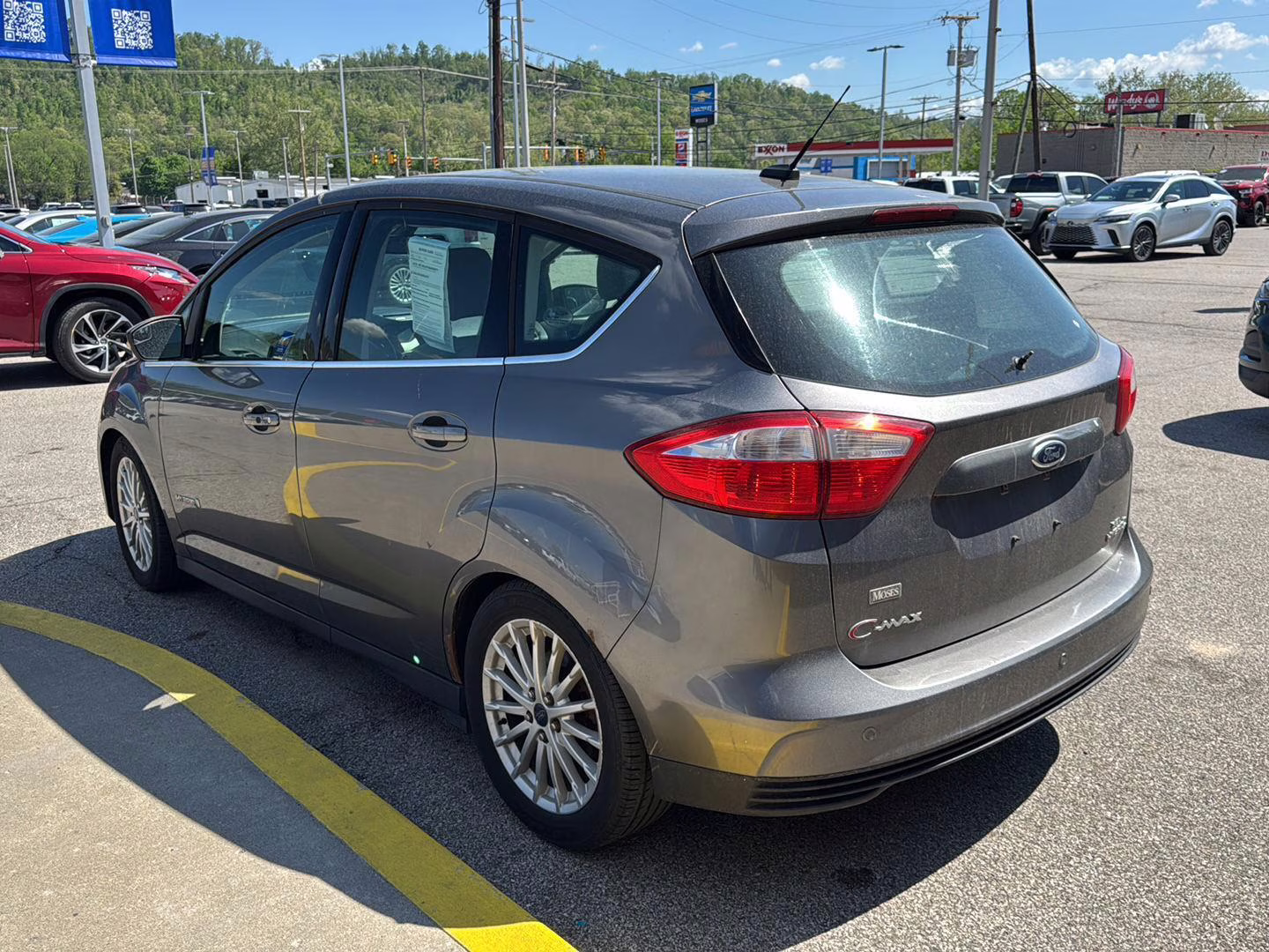 2014 Sterling Gray Metallic Ford C-Max Hybrid SEL FWD Hatchback