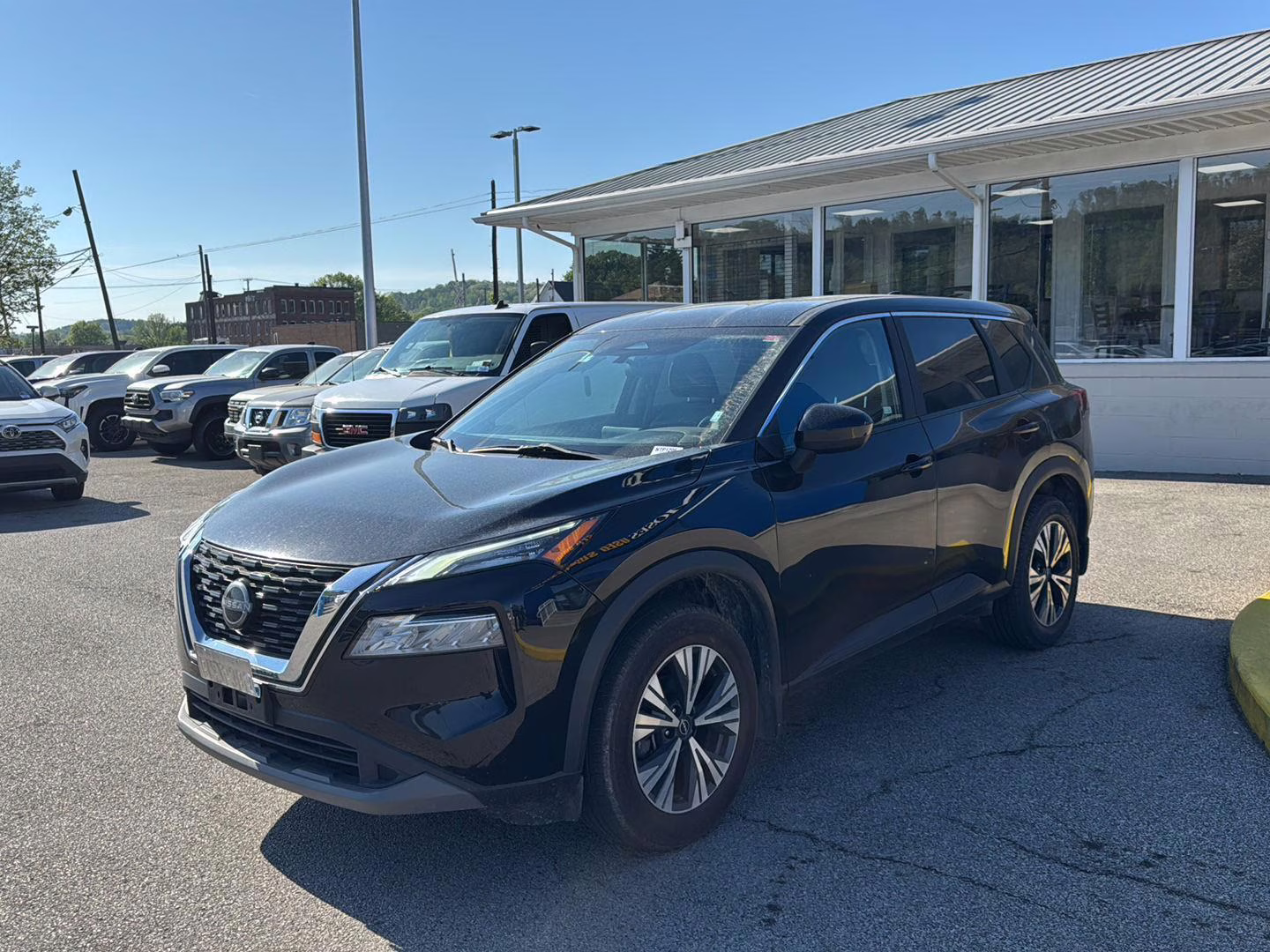 2023 Super Black Nissan Rogue SV AWD SUV