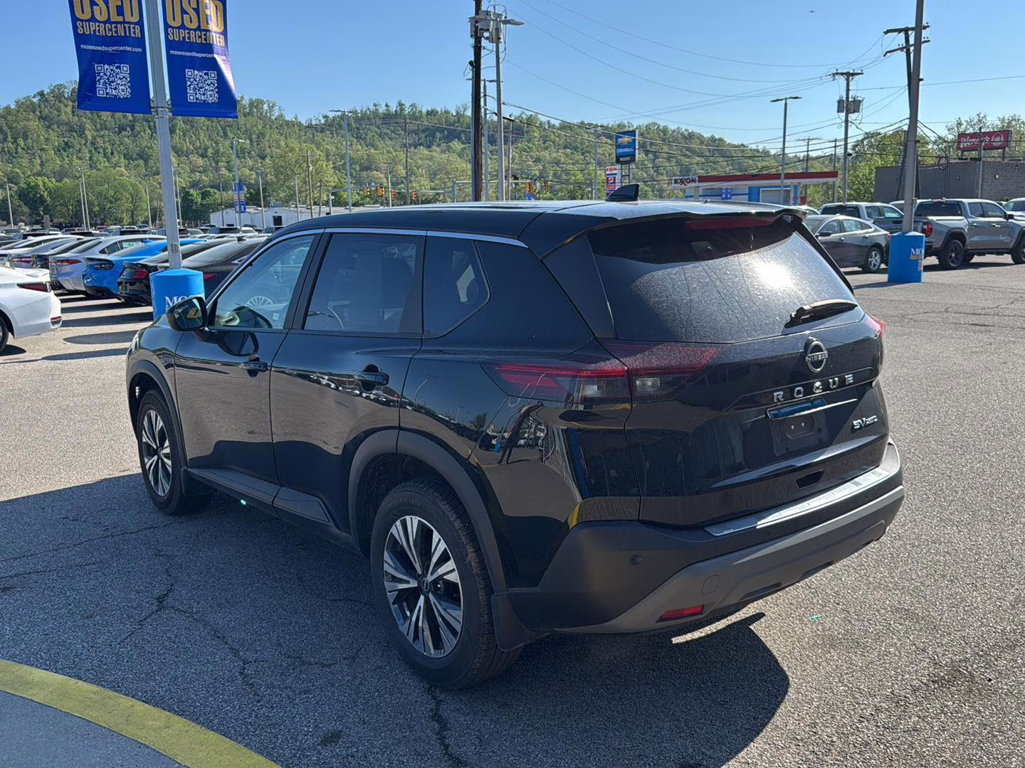 2023 Super Black Nissan Rogue SV AWD SUV