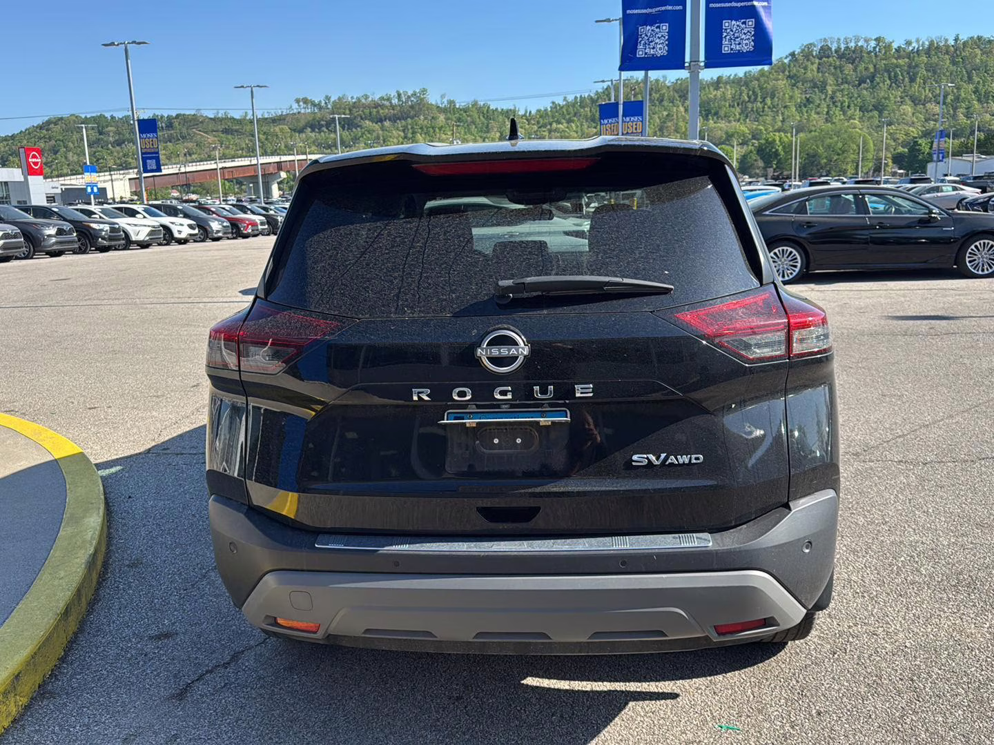 2023 Super Black Nissan Rogue SV AWD SUV