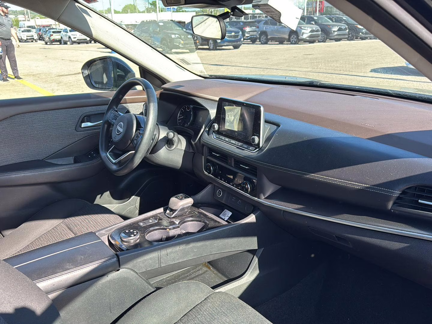 2023 Super Black Nissan Rogue SV AWD SUV