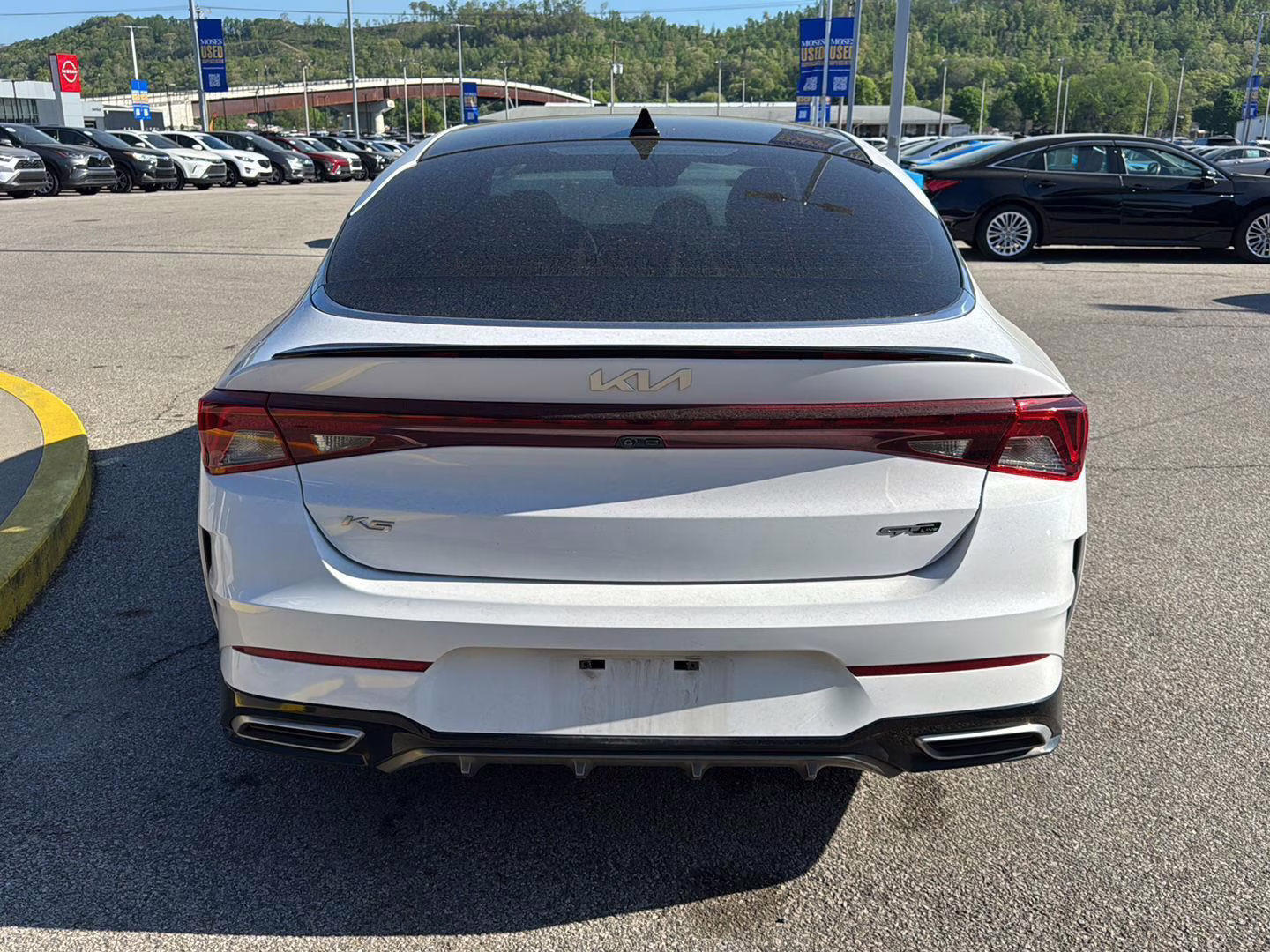 2022 Glacial White Pearl Kia K5 GT-Line AWD Sedan