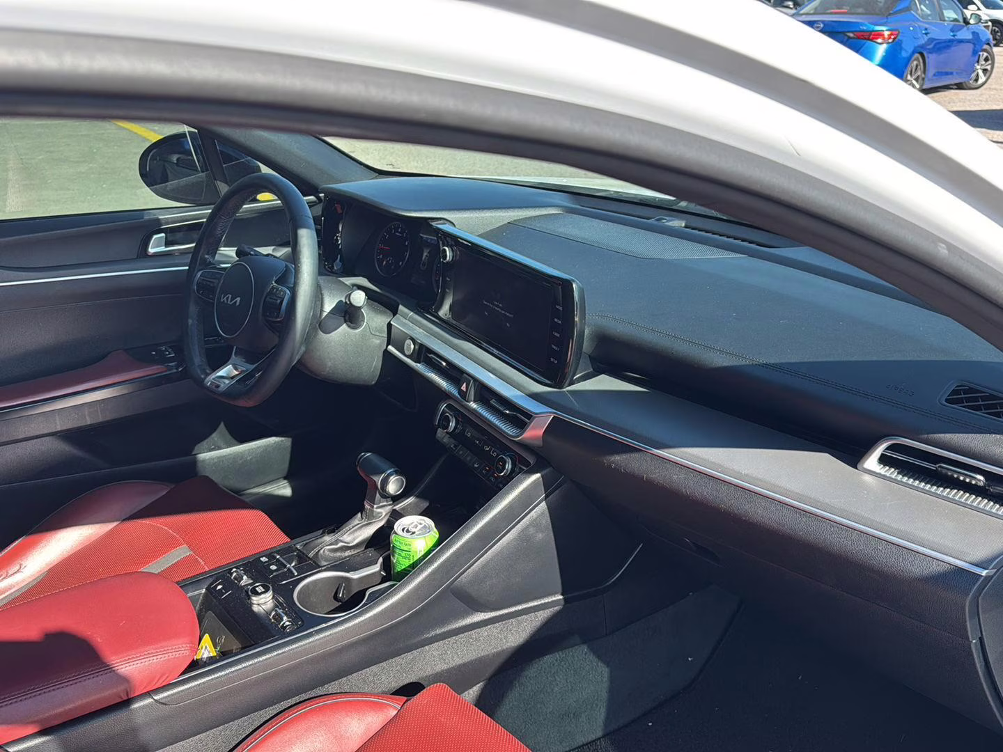 2022 Glacial White Pearl Kia K5 GT-Line AWD Sedan