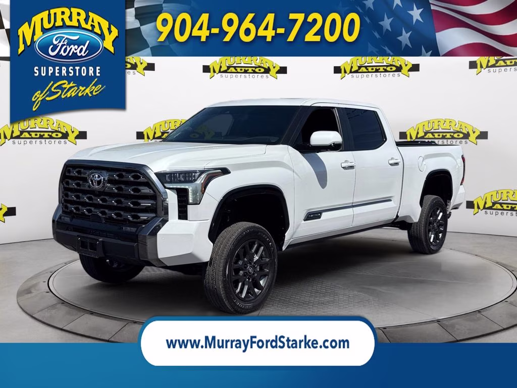 2026 Pearl Toyota Tundra Platinum 4X4 Truck