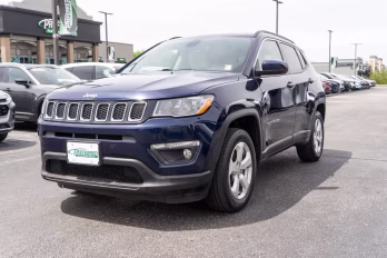 2019 Jazz Blue Pearlcoat Jeep Compass Latitude 4X4 SUV