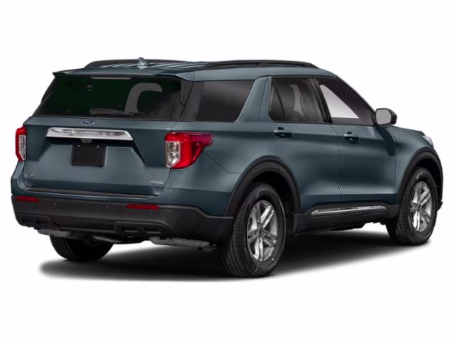 2020 Blue Metallic Ford Explorer XLT RWD SUV