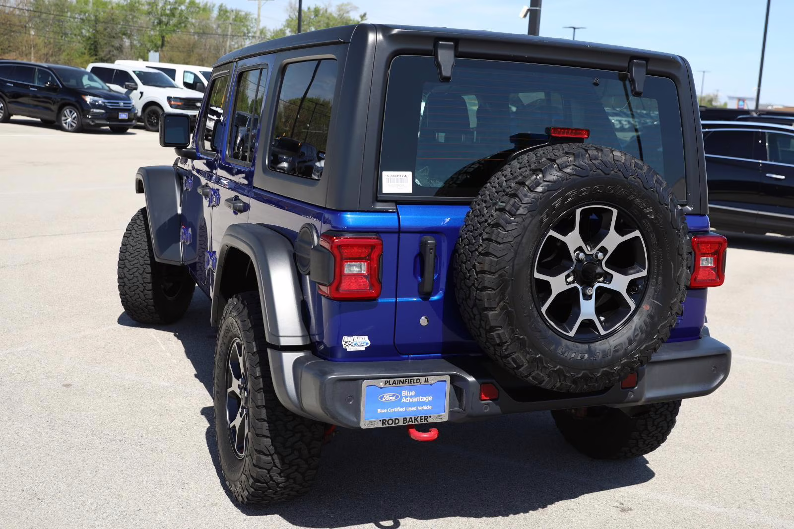 2018 Ocean Blue Metallic Clearcoat Jeep Wrangler Unlimited Rubicon 4X4 SUV