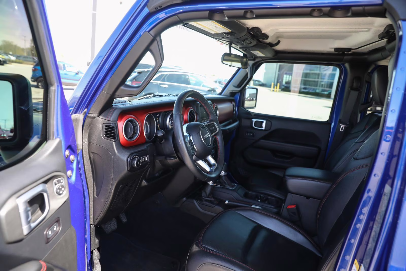 2018 Ocean Blue Metallic Clearcoat Jeep Wrangler Unlimited Rubicon 4X4 SUV