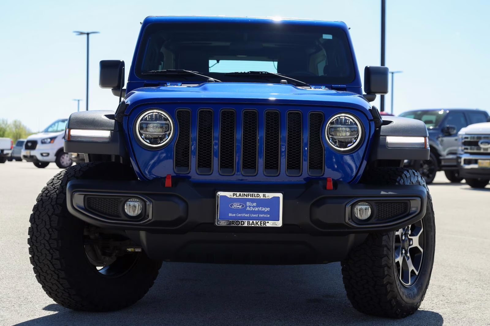 2018 Ocean Blue Metallic Clearcoat Jeep Wrangler Unlimited Rubicon 4X4 SUV