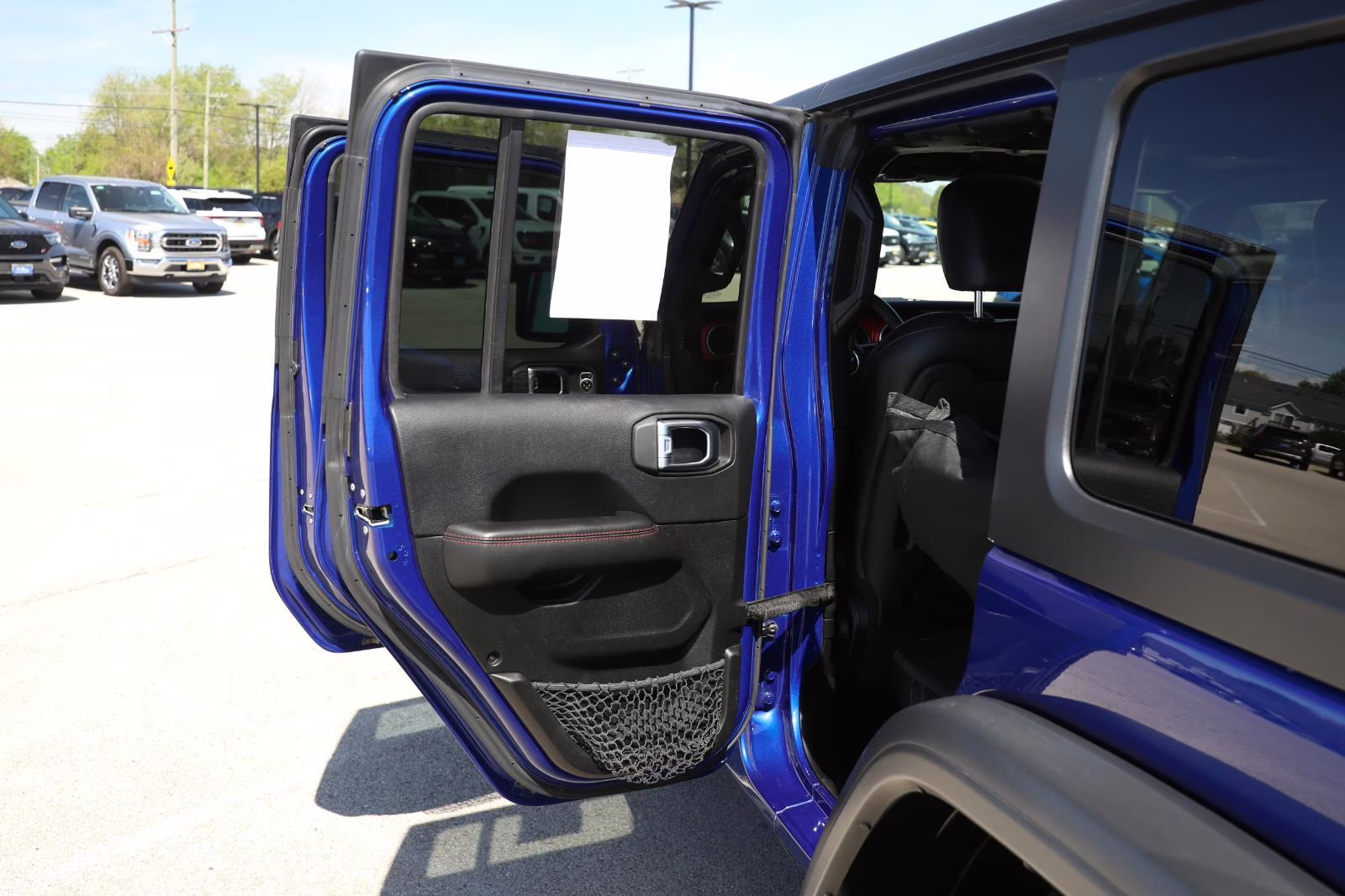 2018 Ocean Blue Metallic Clearcoat Jeep Wrangler Unlimited Rubicon 4X4 SUV