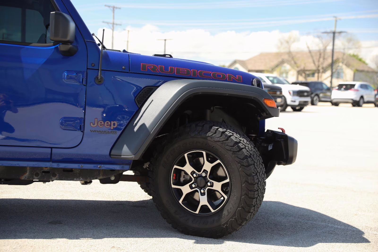 2018 Ocean Blue Metallic Clearcoat Jeep Wrangler Unlimited Rubicon 4X4 SUV