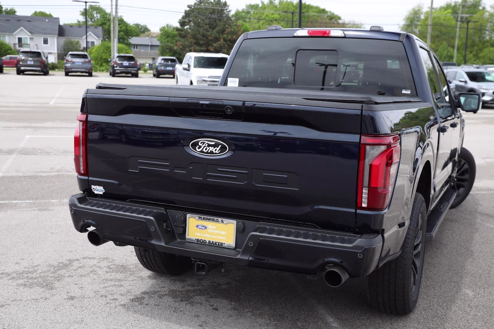 2025 Antimatter Blue Ford F-150 LARIAT 4X4 Truck