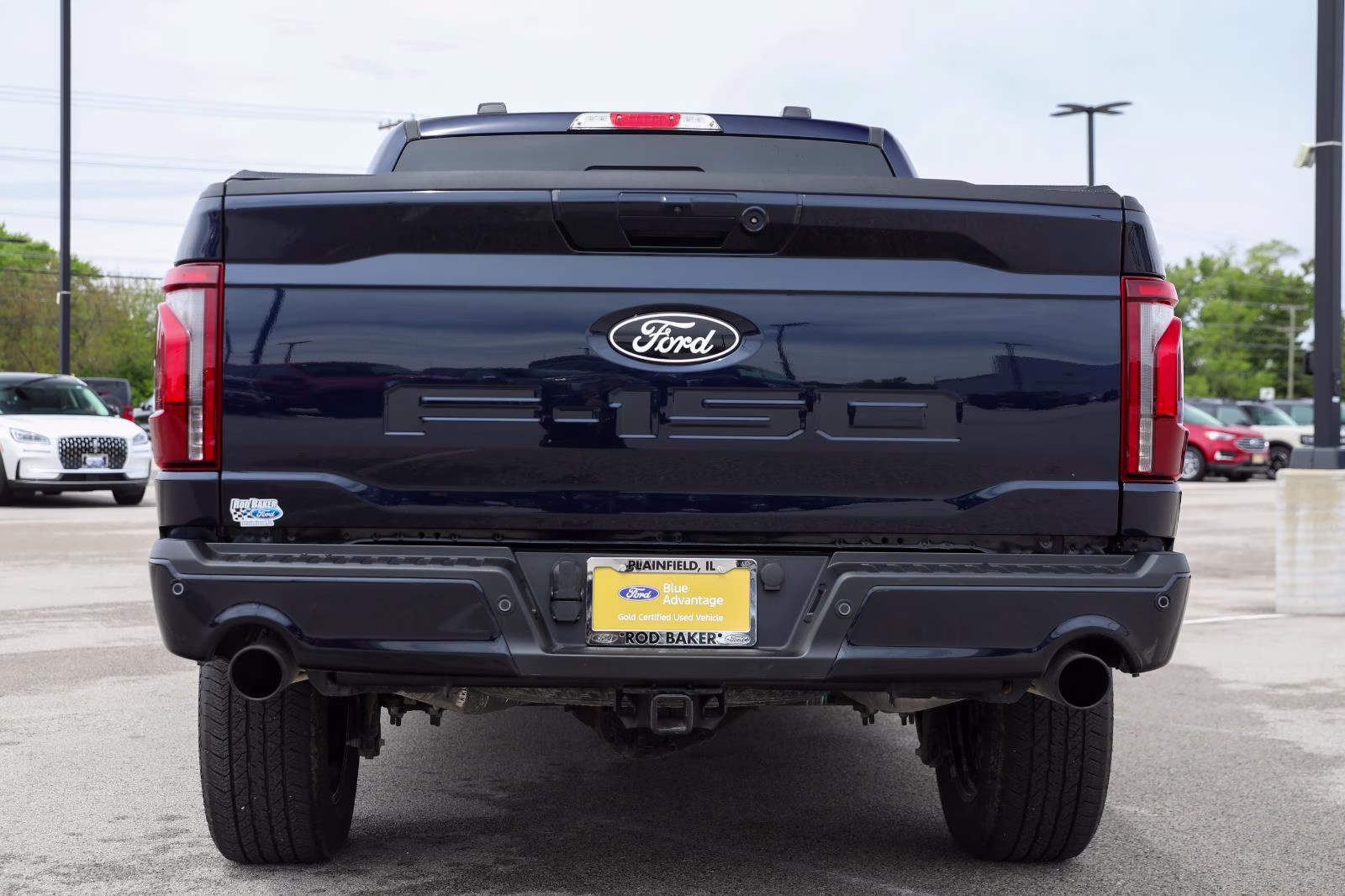 2025 Antimatter Blue Ford F-150 LARIAT 4X4 Truck