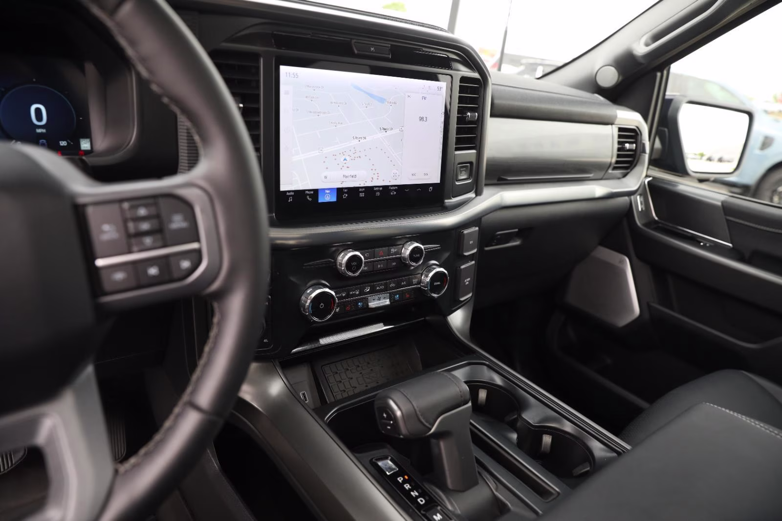 2025 Antimatter Blue Ford F-150 LARIAT 4X4 Truck