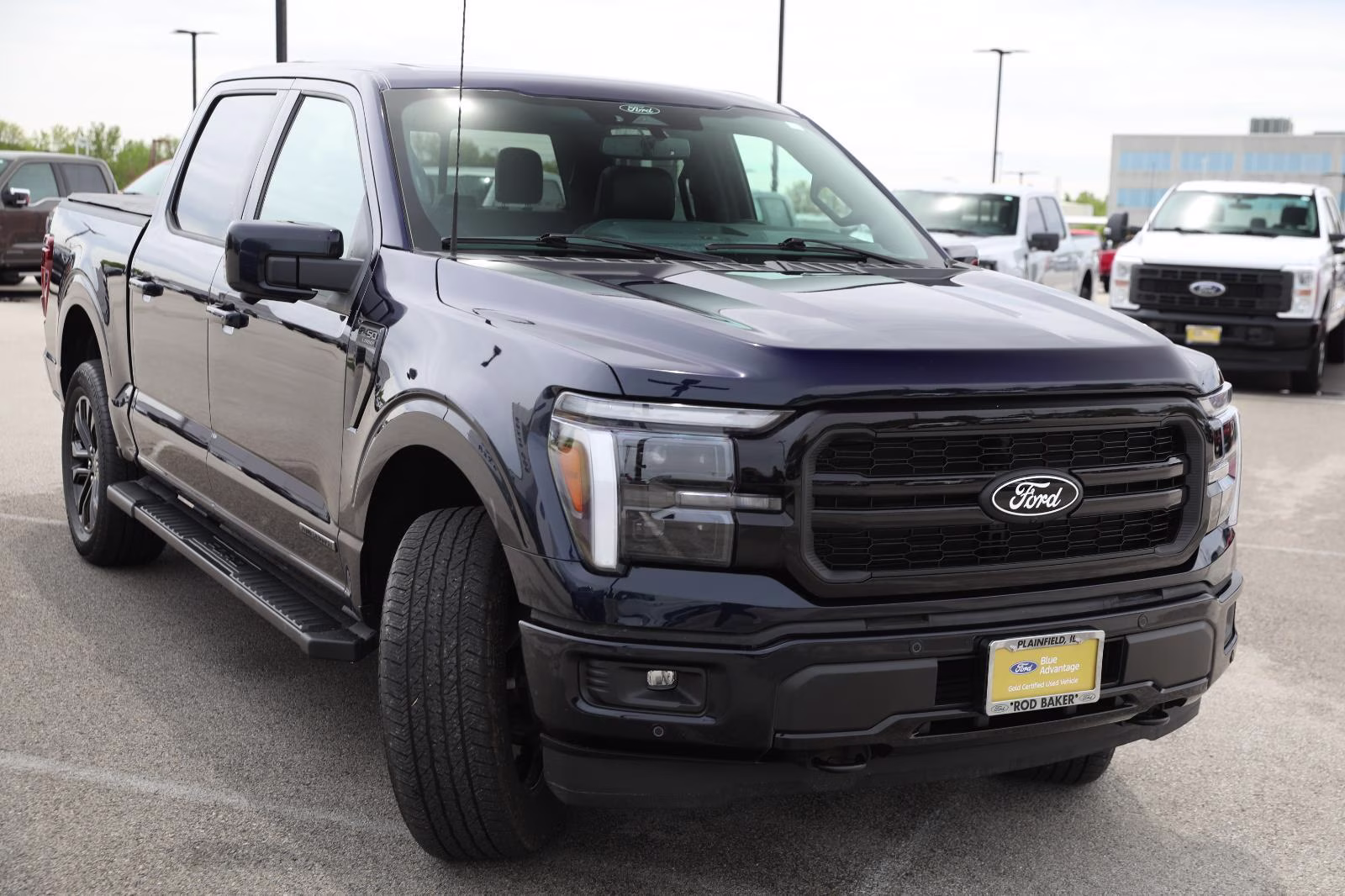 2025 Antimatter Blue Ford F-150 LARIAT 4X4 Truck