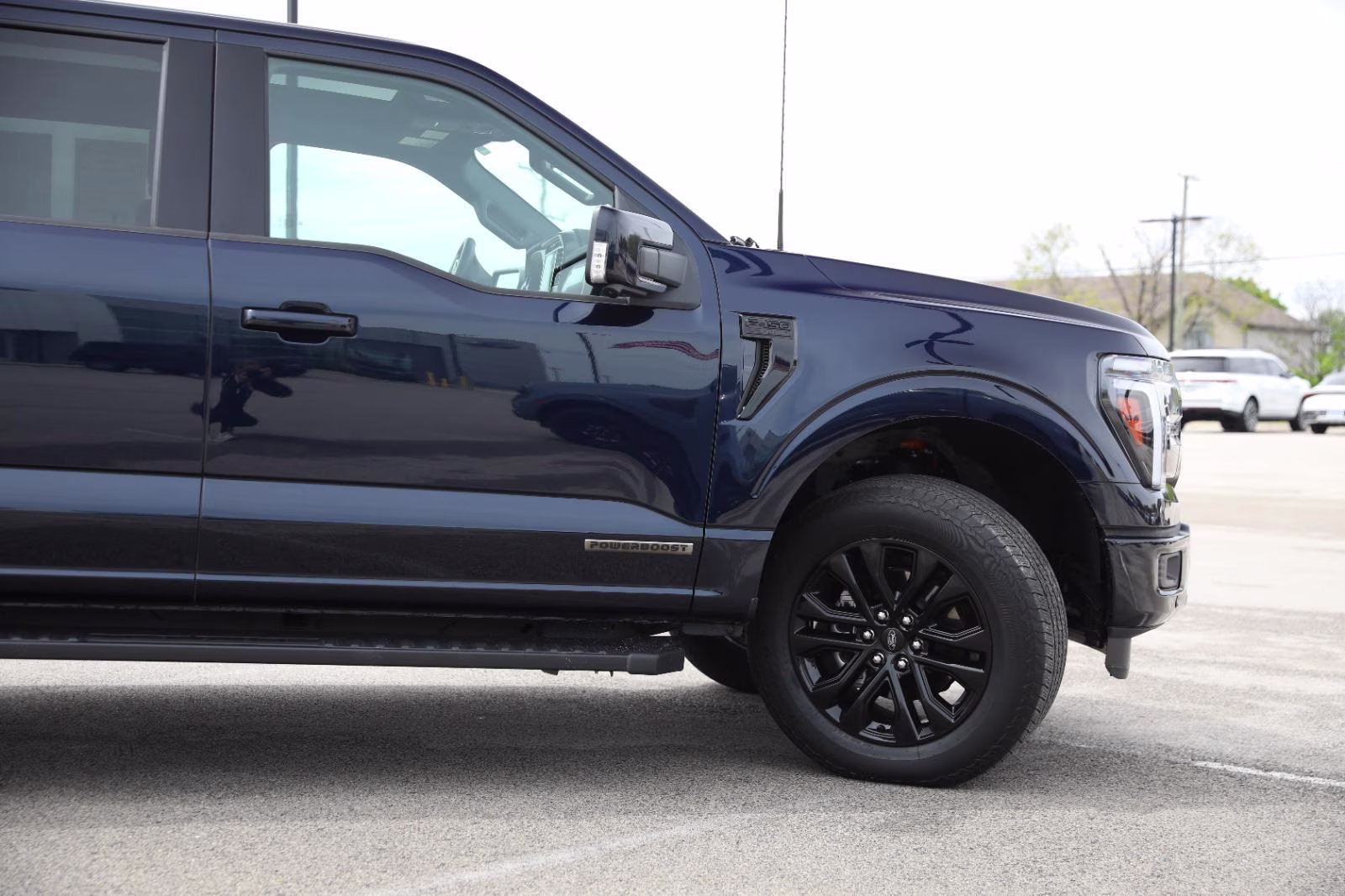 2025 Antimatter Blue Ford F-150 LARIAT 4X4 Truck