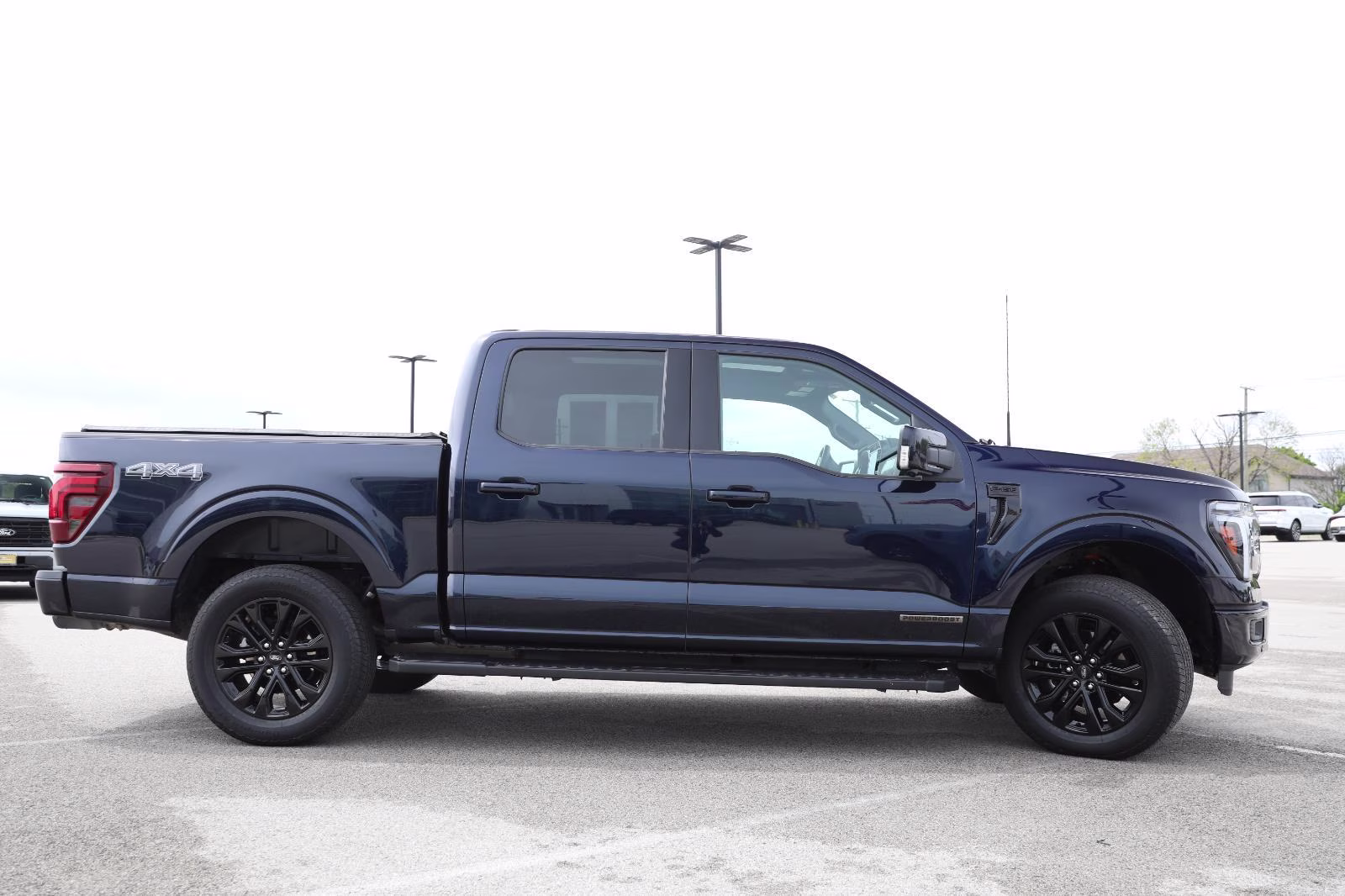 2025 Antimatter Blue Ford F-150 LARIAT 4X4 Truck