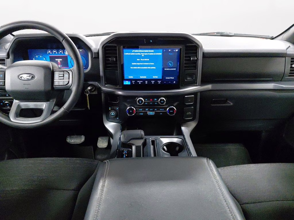 2025 Oxford White Ford F-150 XLT  w/Black Appearance Package 4X4 Truck