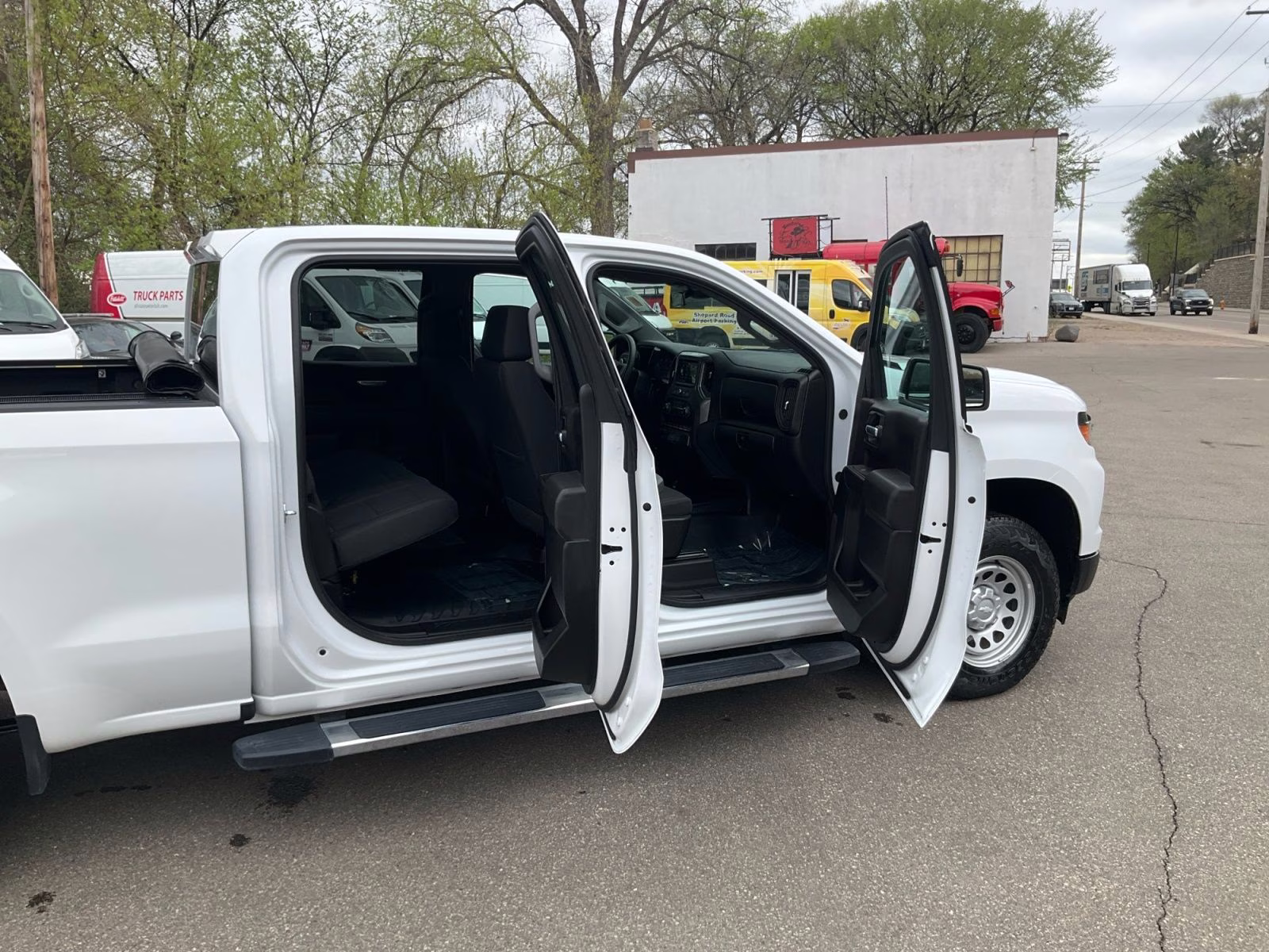 2025 Summit White Chevrolet Silverado 1500 WT 4X4 Truck