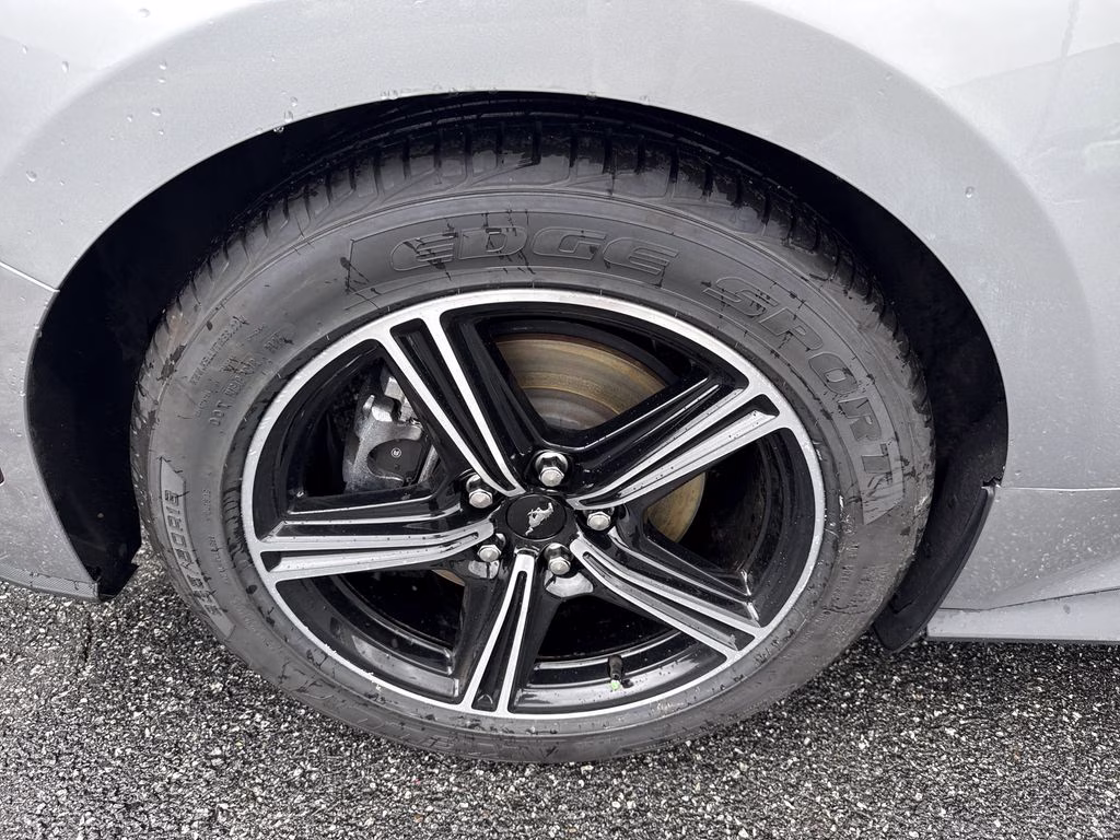 2024 Iconic Silver Metallic Ford Mustang EcoBoost RWD Coupe