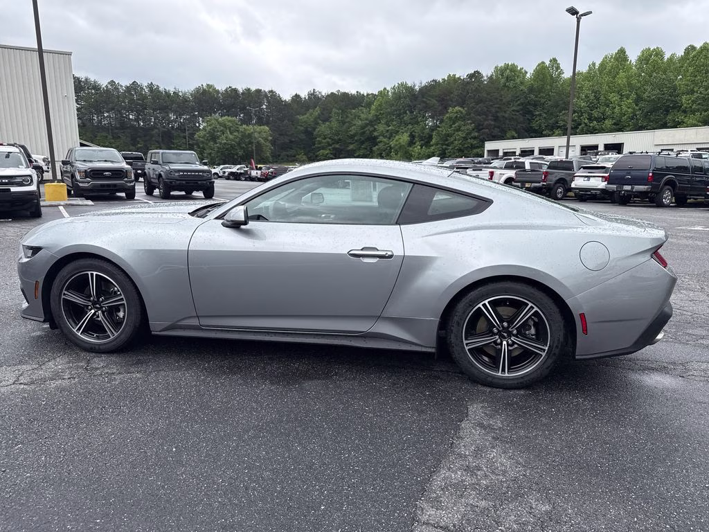2024 Iconic Silver Metallic Ford Mustang EcoBoost RWD Coupe