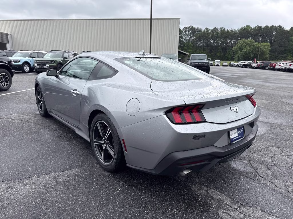 2024 Iconic Silver Metallic Ford Mustang EcoBoost RWD Coupe