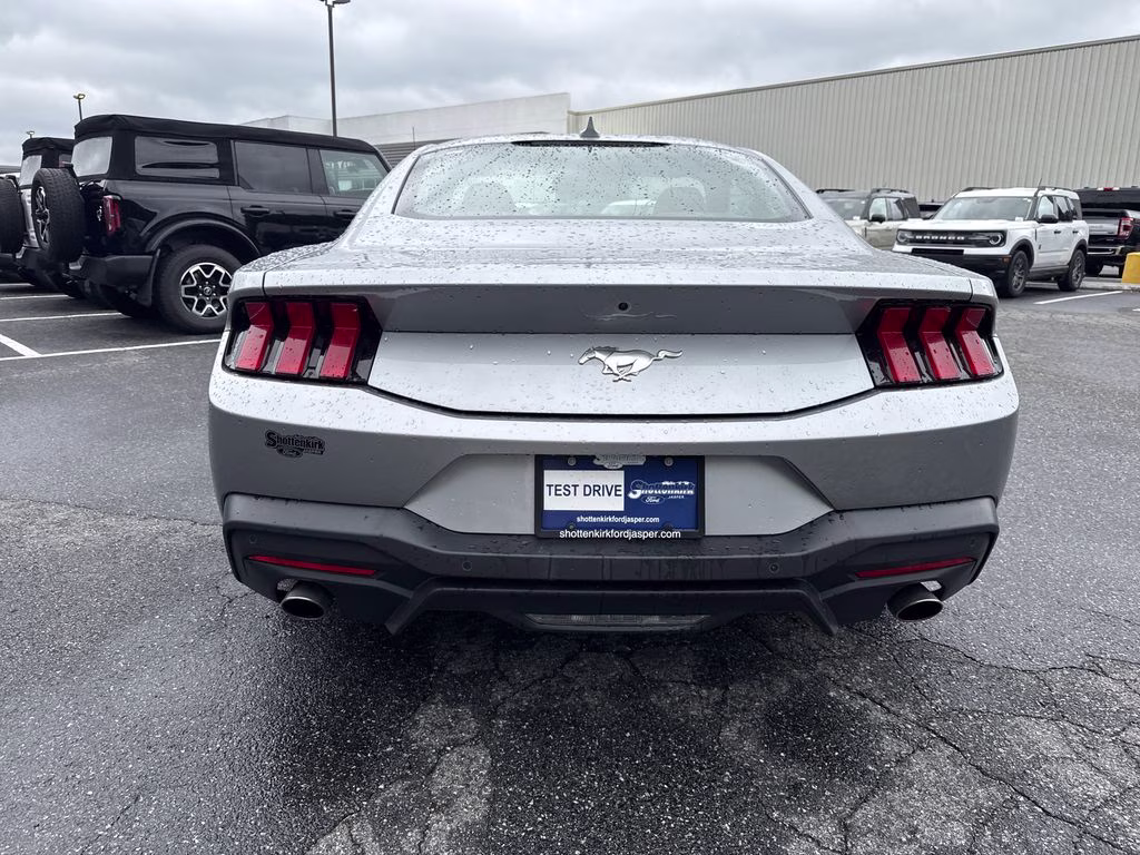 2024 Iconic Silver Metallic Ford Mustang EcoBoost RWD Coupe