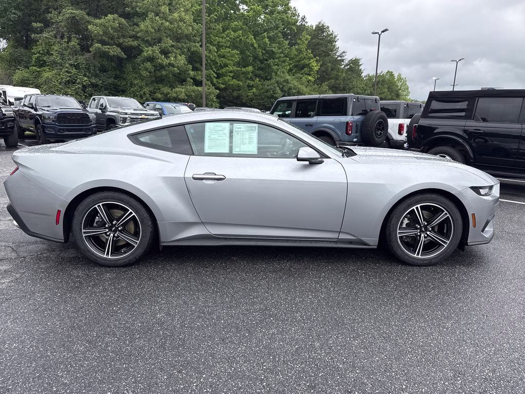 2024 Iconic Silver Metallic Ford Mustang EcoBoost RWD Coupe