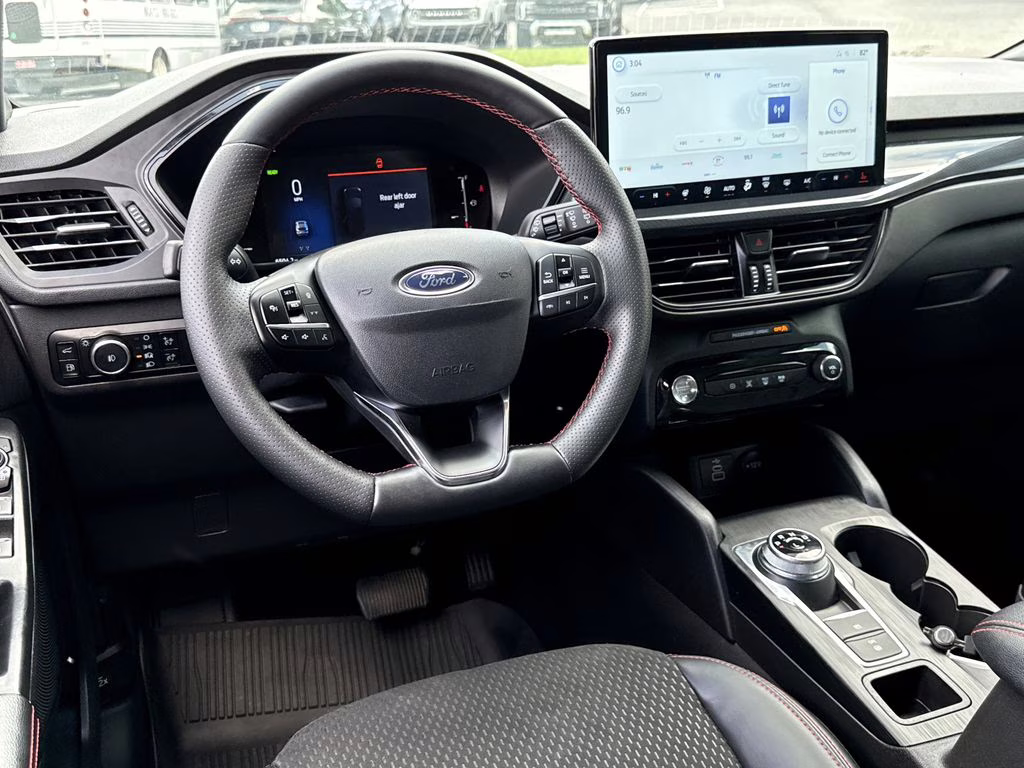 2025 Agate Black Metallic Ford Escape Hybrid ST-Line Select AWD SUV