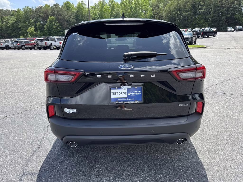 2025 Agate Black Metallic Ford Escape Hybrid ST-Line Select AWD SUV