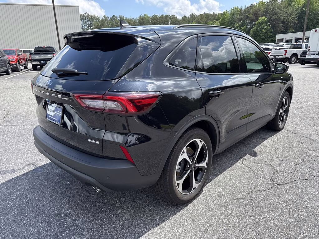 2025 Agate Black Metallic Ford Escape Hybrid ST-Line Select AWD SUV
