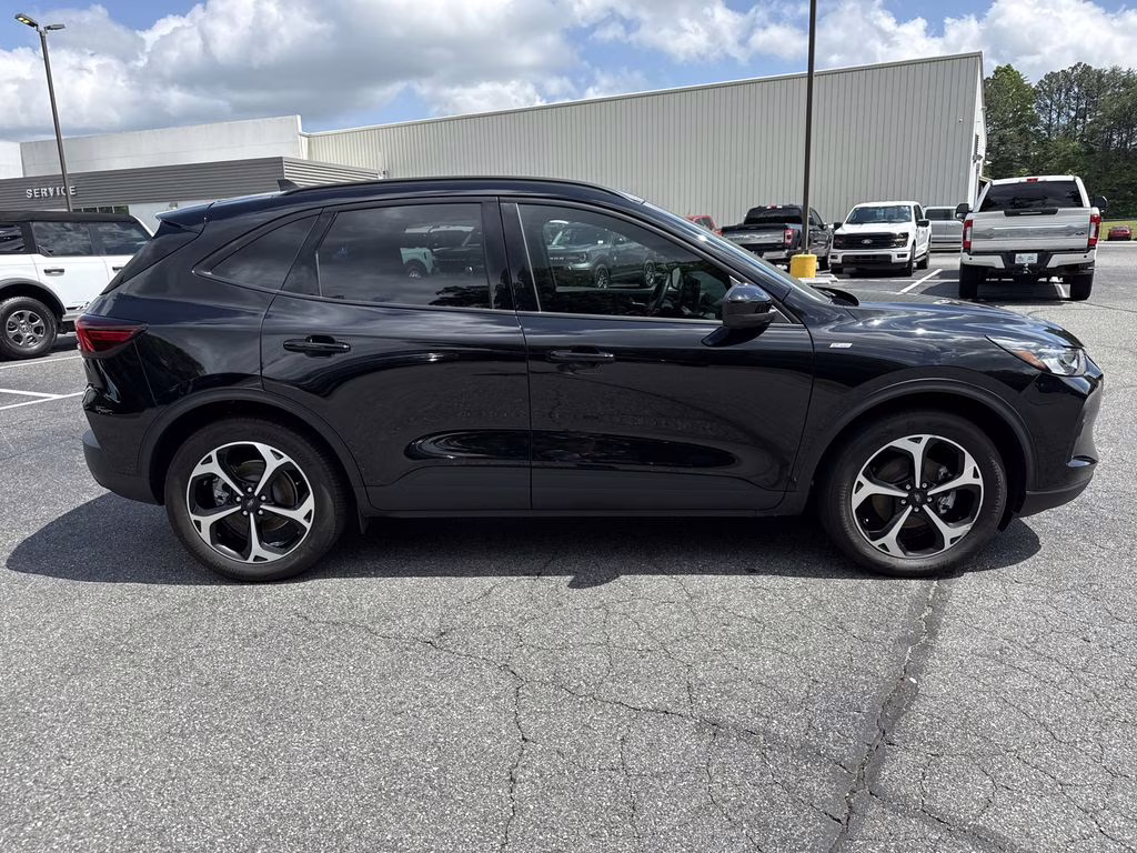 2025 Agate Black Metallic Ford Escape Hybrid ST-Line Select AWD SUV