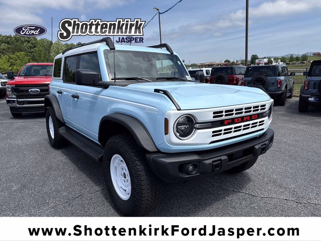 2025 Robins Egg Blue Ford Bronco Heritage Edition 4X4 SUV
