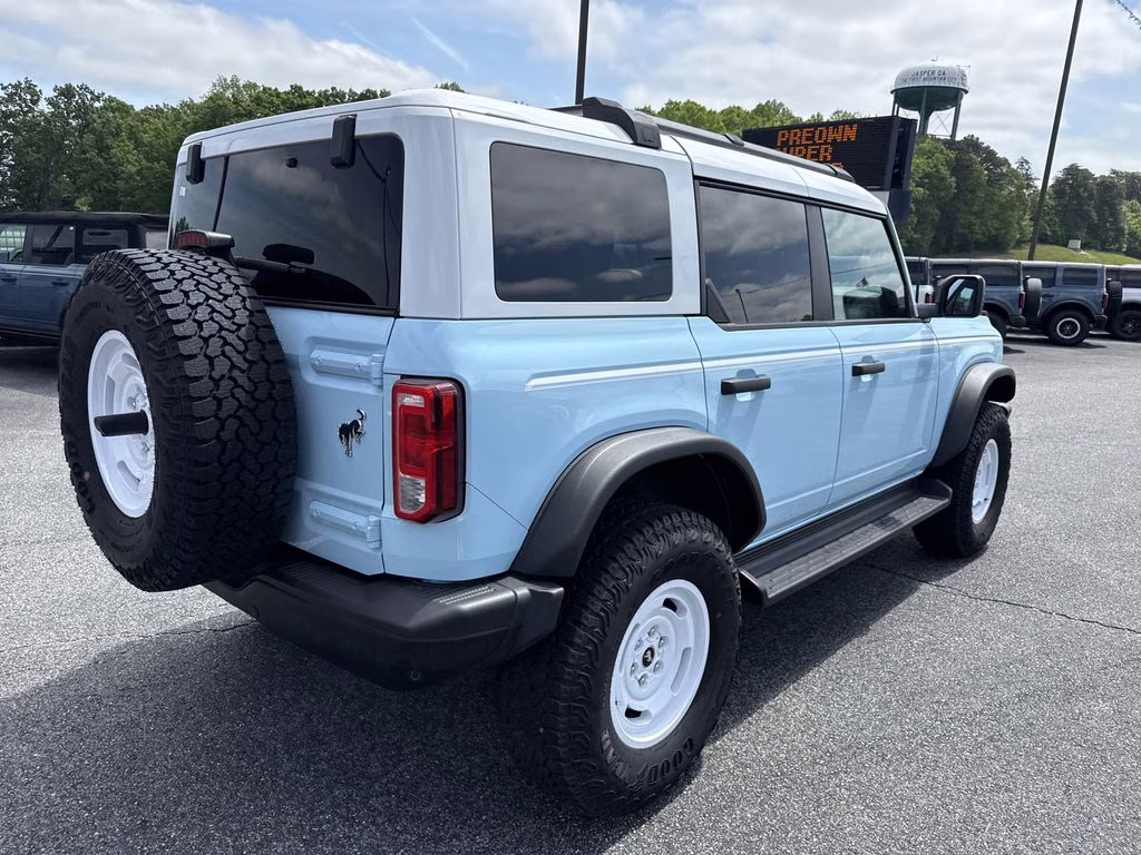 2025 Robins Egg Blue Ford Bronco Heritage Edition 4X4 SUV