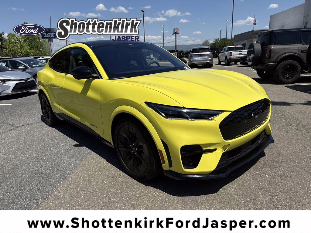 2025 Grabber Yellow Ford Mustang Mach-E GT AWD SUV