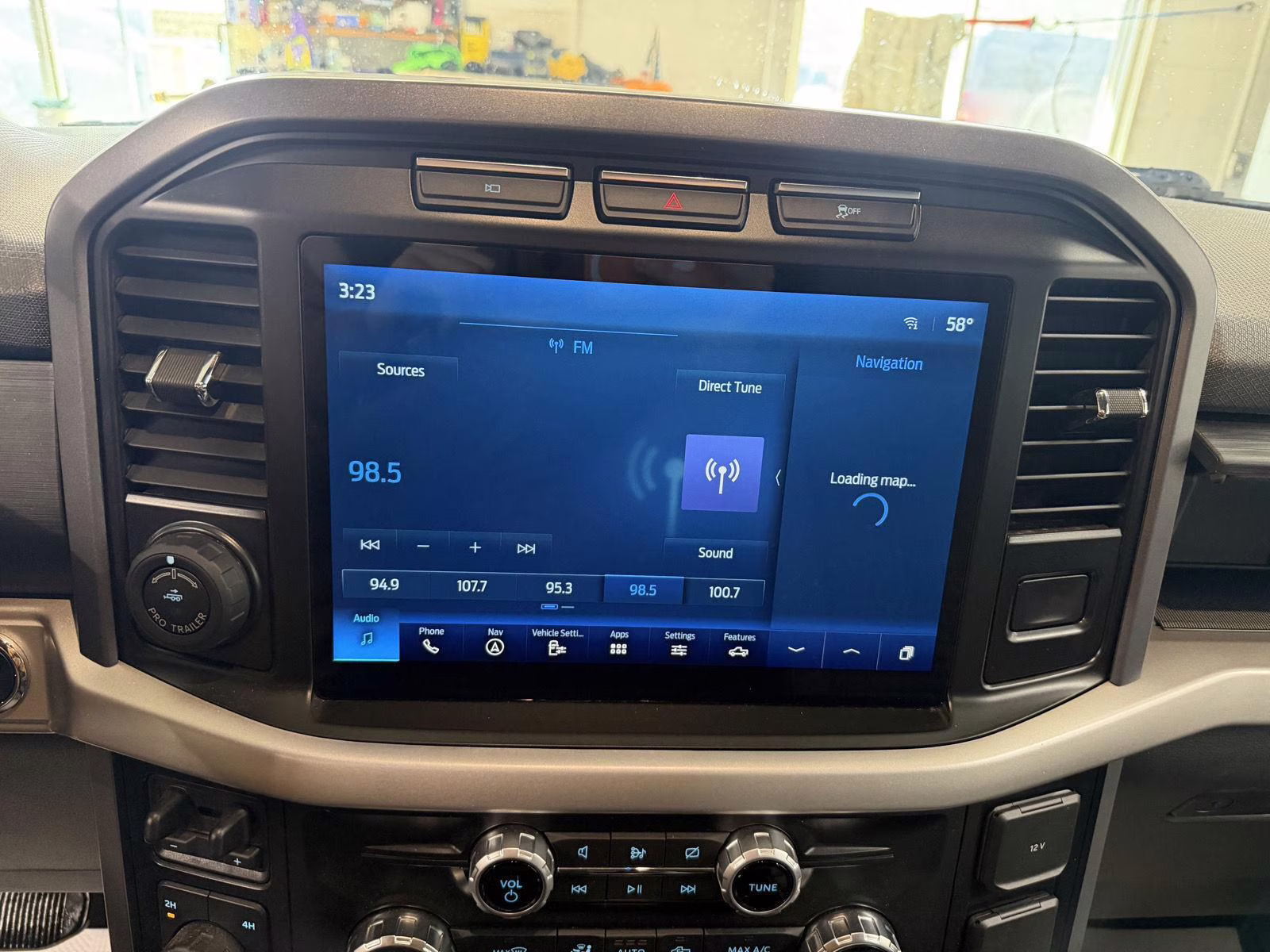 2023 Antimatter Blue Metallic Ford F-150 XLT 4X4 Truck