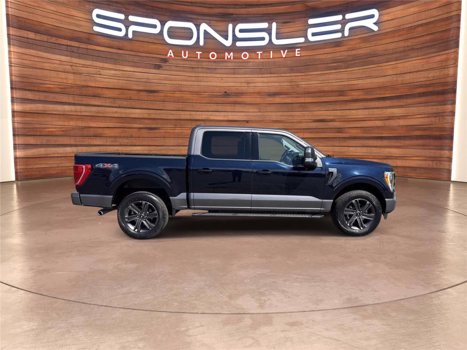 2023 Antimatter Blue Metallic Ford F-150 XLT 4X4 Truck