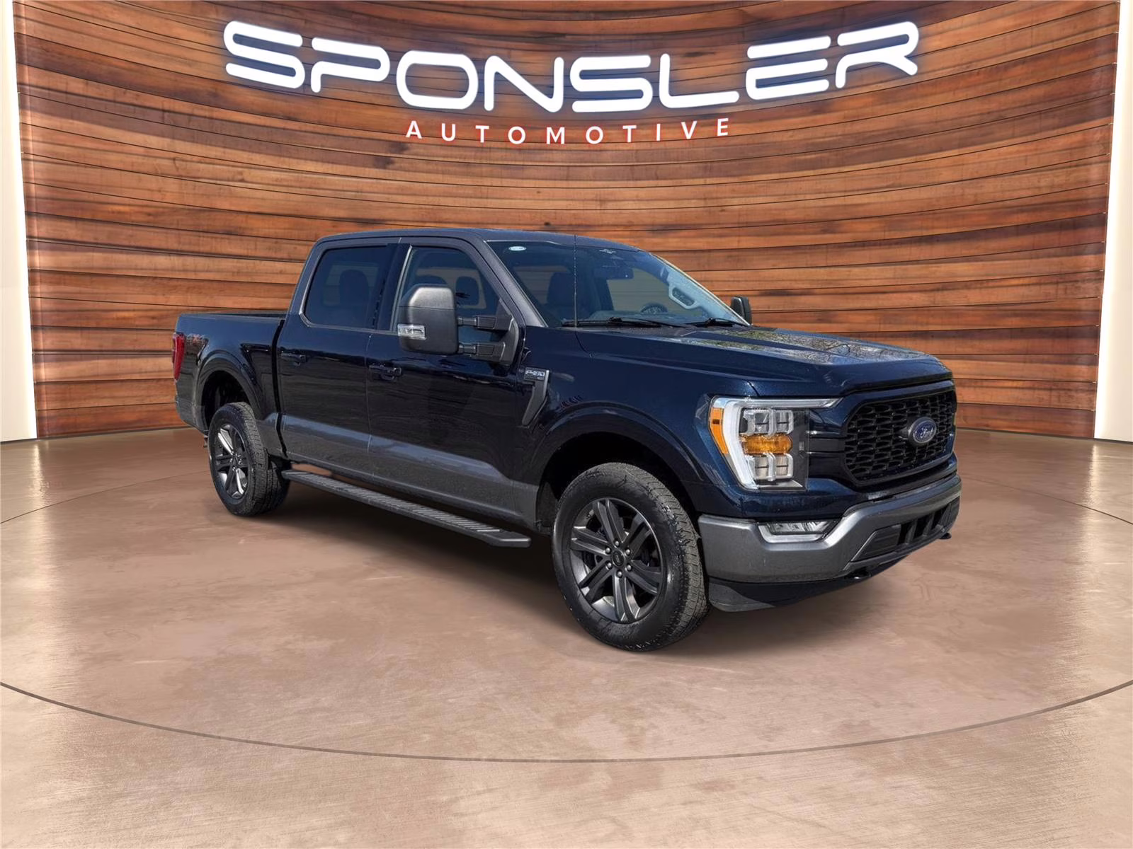 2023 Antimatter Blue Metallic Ford F-150 XLT 4X4 Truck