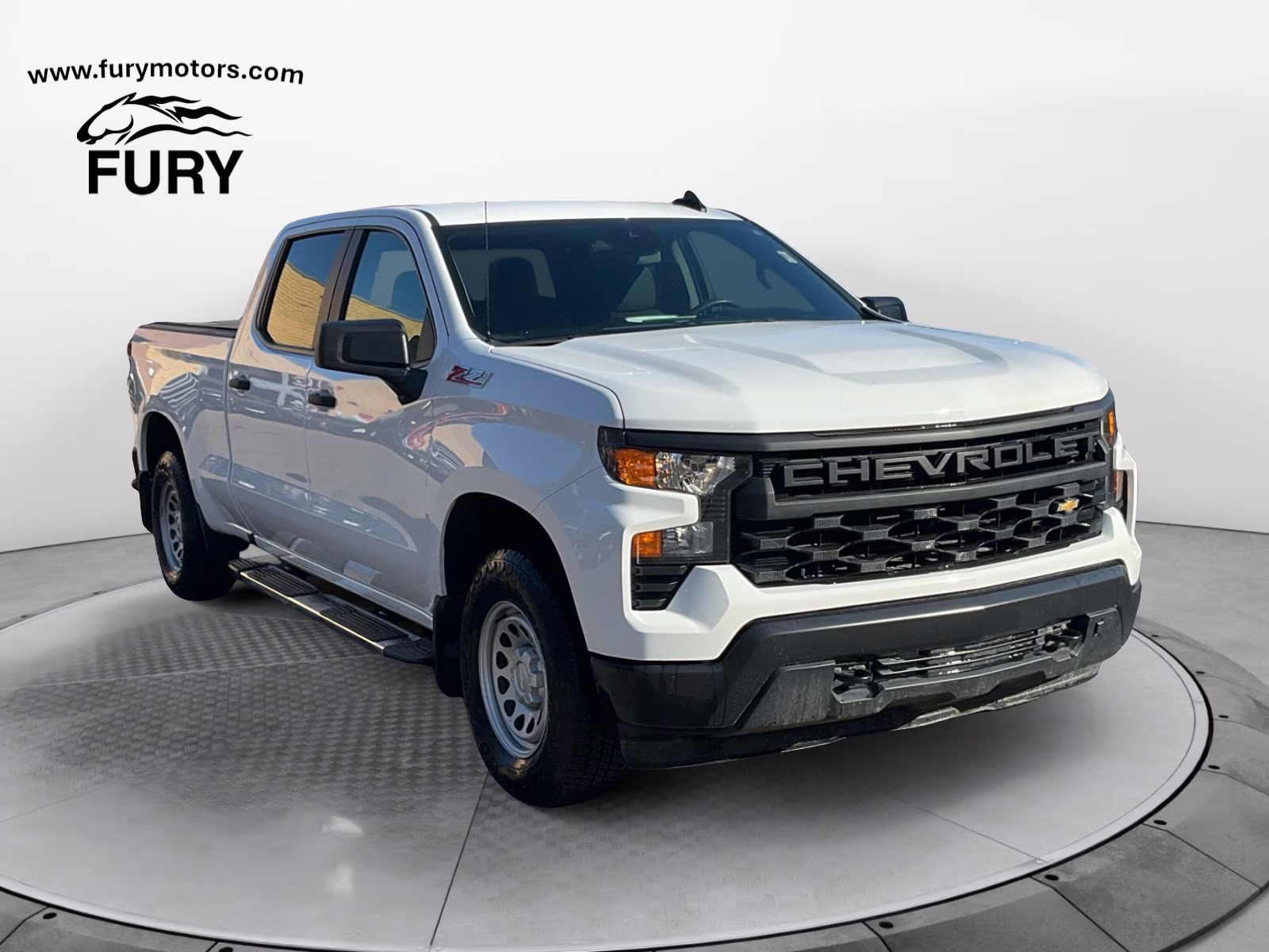 2025 Summit White Chevrolet Silverado 1500 WT 4X4 Truck