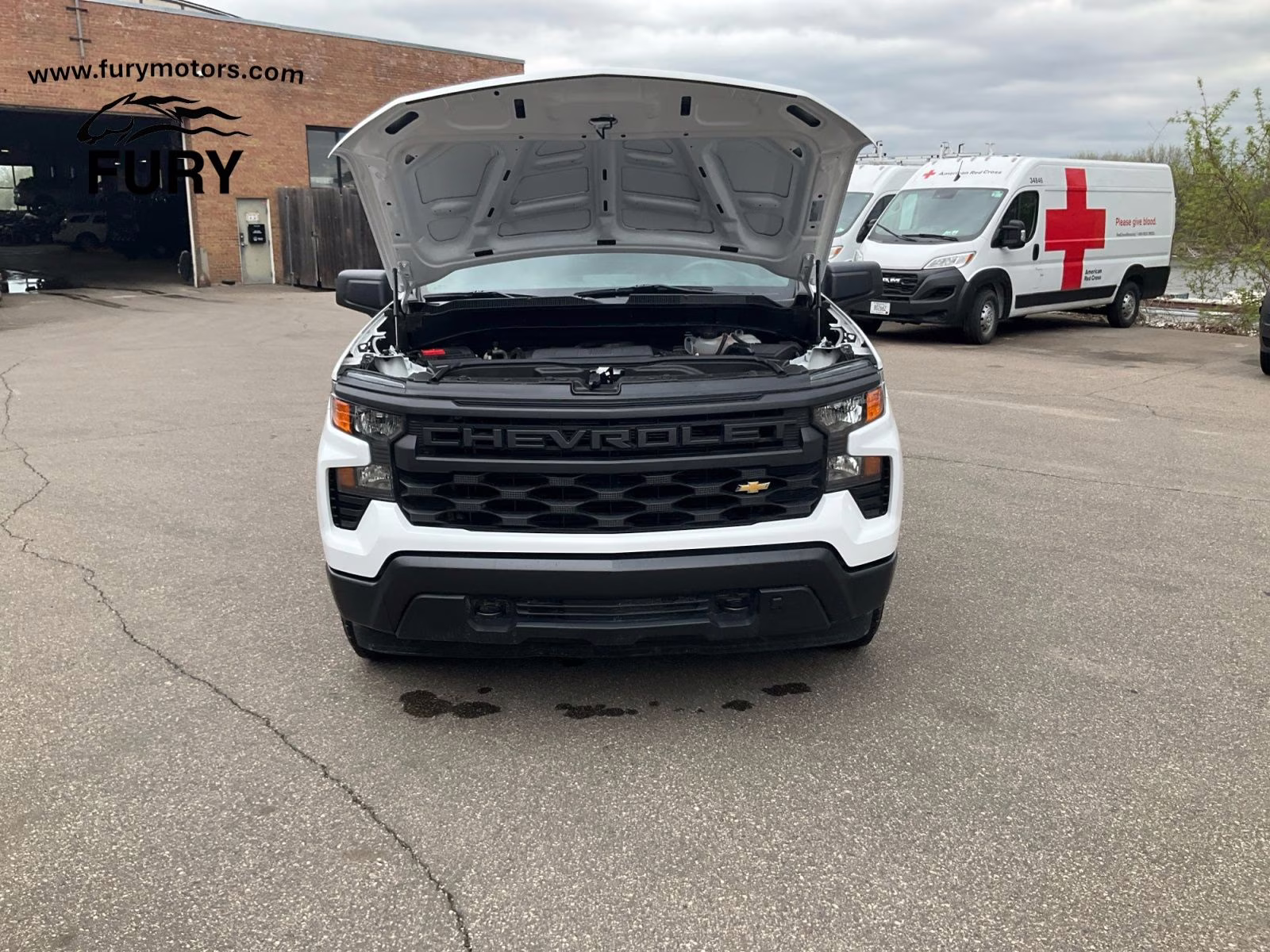 2025 Summit White Chevrolet Silverado 1500 WT 4X4 Truck