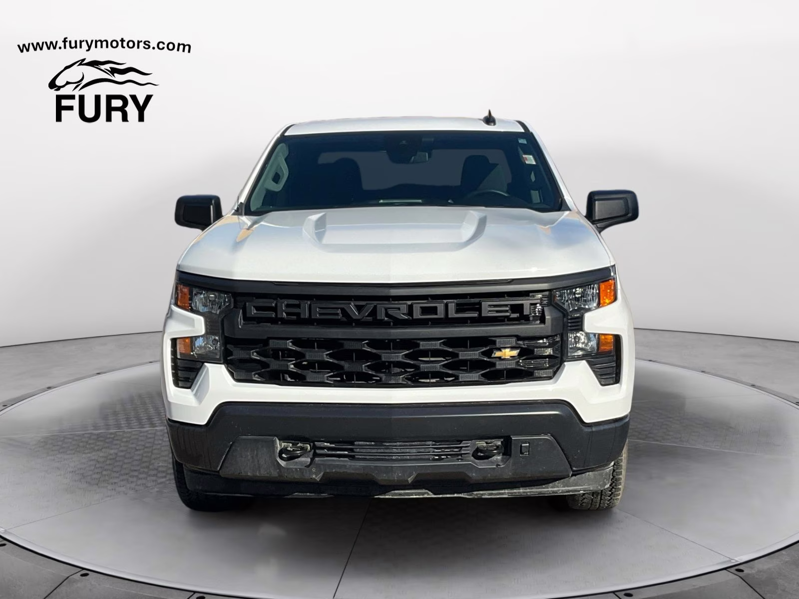 2025 Summit White Chevrolet Silverado 1500 WT 4X4 Truck