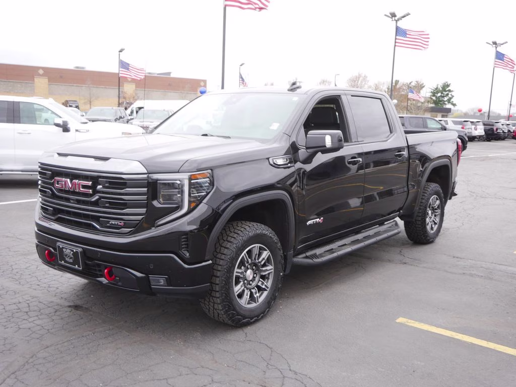 2024 Black GMC Sierra 1500 AT4 4X4 Truck